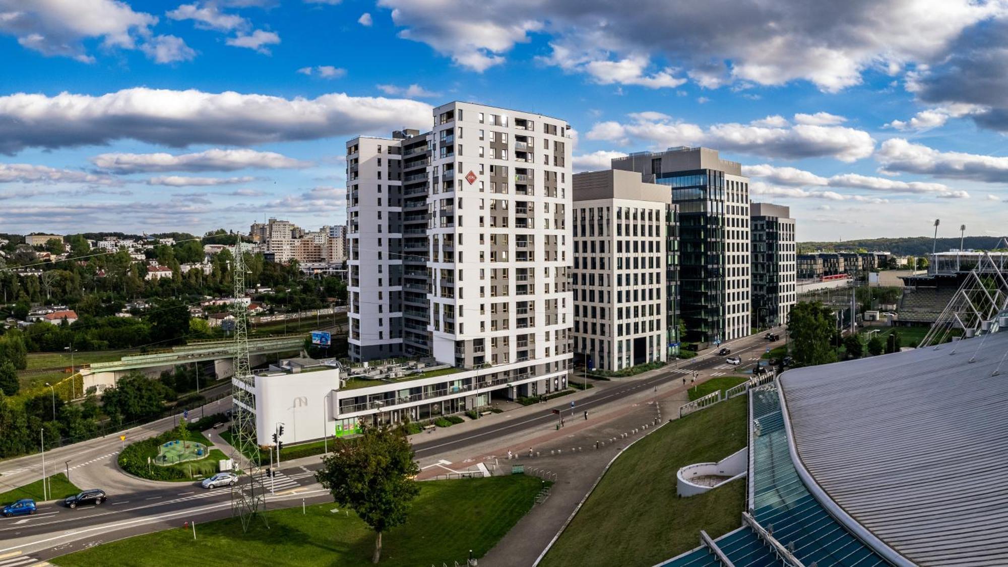 Apartamenty Sun & Snow Modern Tower Гдыня Экстерьер фото